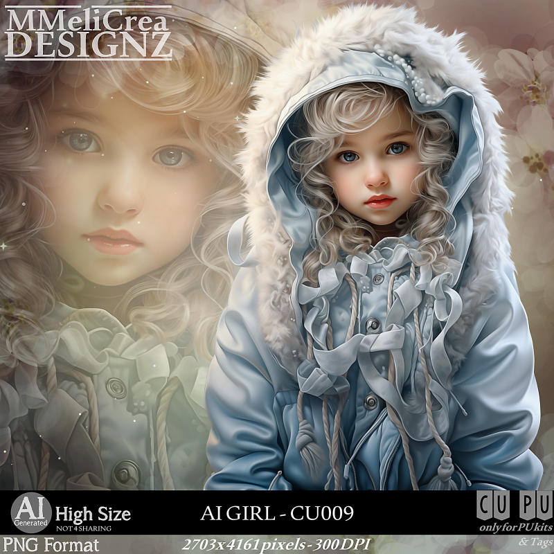 (image for) AI - GIRL CU009 (CU4PU/PNG)